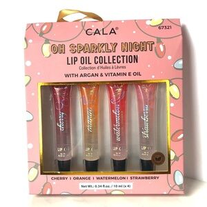 CALA Lip Oil Collection Cherry Orange Watermelon Strawberry Glossy Hydration NEW